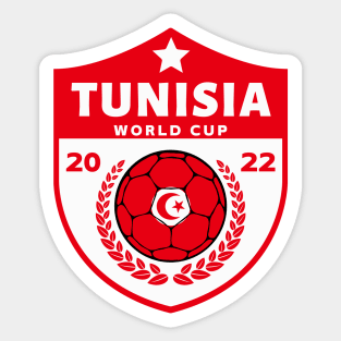 Tunisia Football Sticker